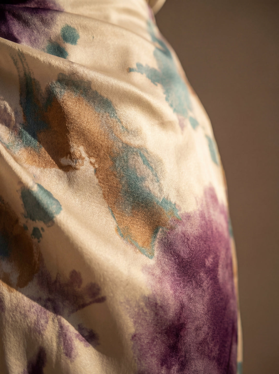 Valeria – Robe de luxe avec motif aquarelle