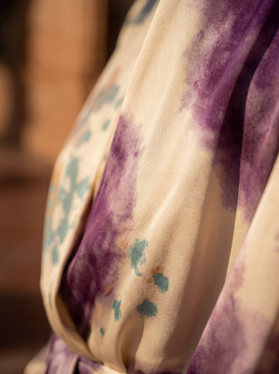 Valeria – Robe de luxe avec motif aquarelle