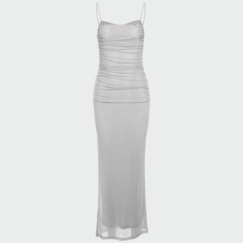 Auri | Robe longue en tulle