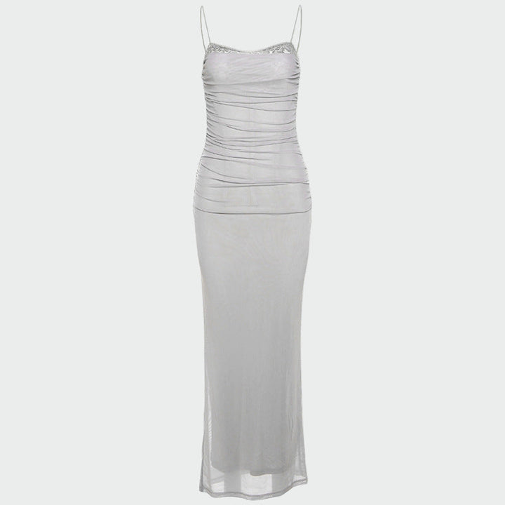 Auri | Robe longue en tulle