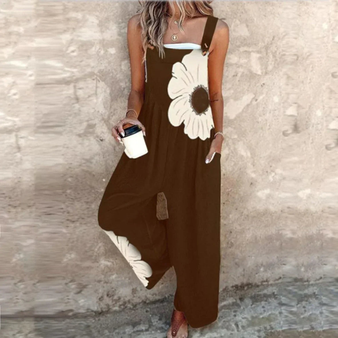 Salopette imprimée confortable