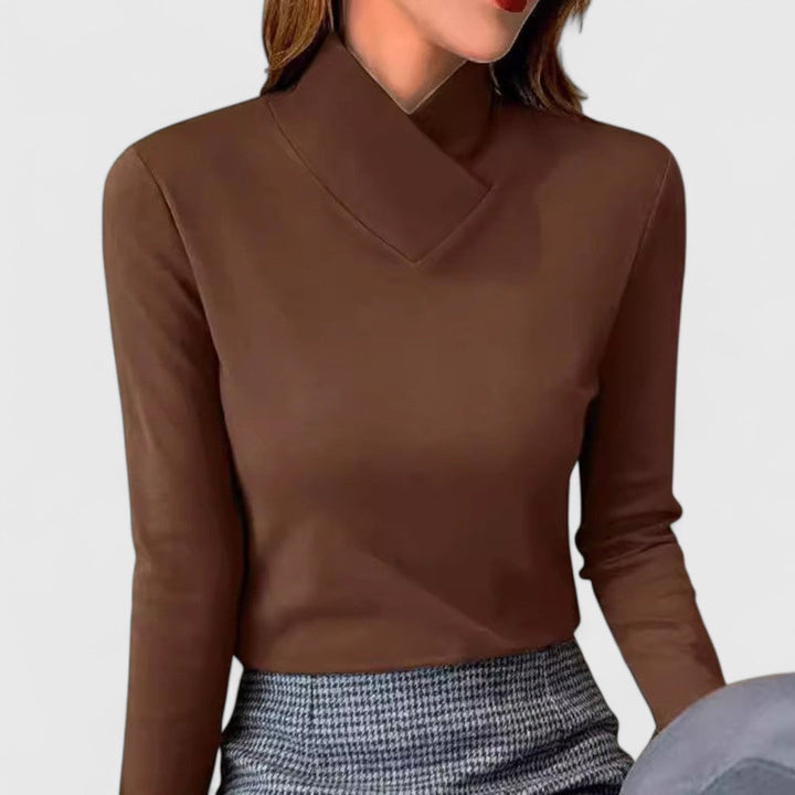Clair | Pull Élégant Col Roulé