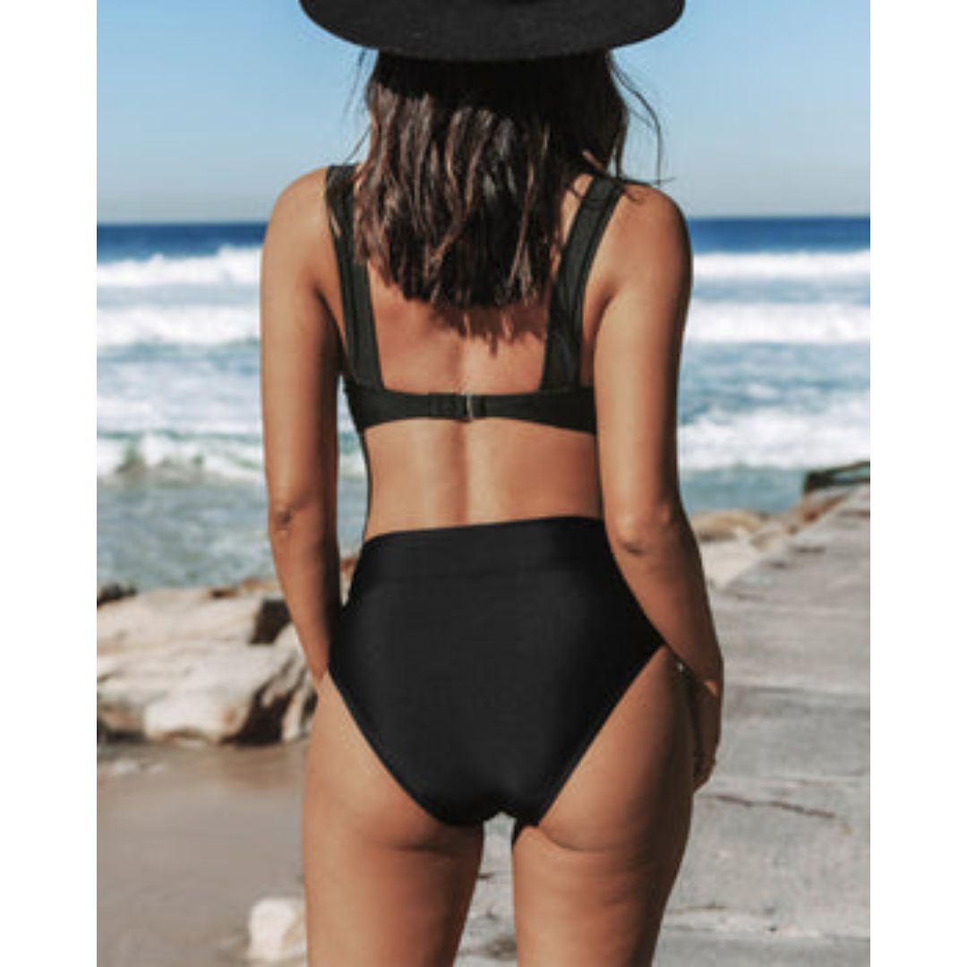Claire | Maillot de bain taille haute
