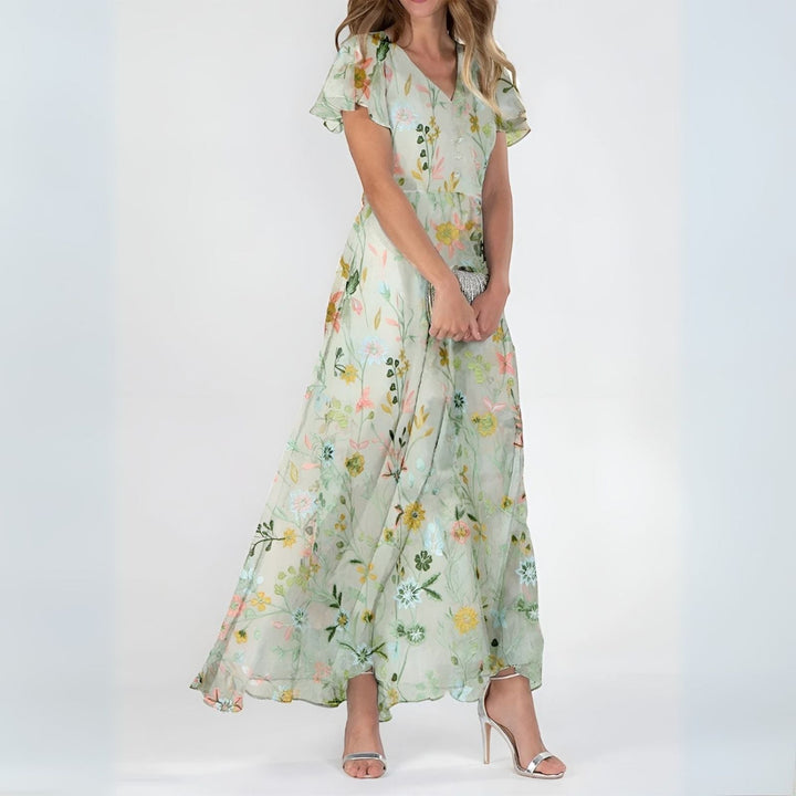 Hana - Robe maxi florale