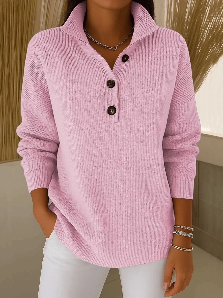 Amparo | Pull en Jersey avec Col en V