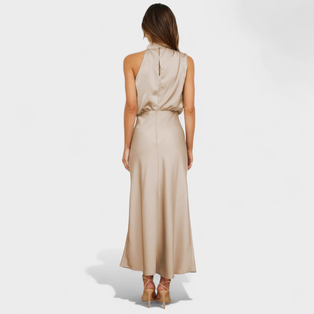 Alda - Robe Élégante en Satin