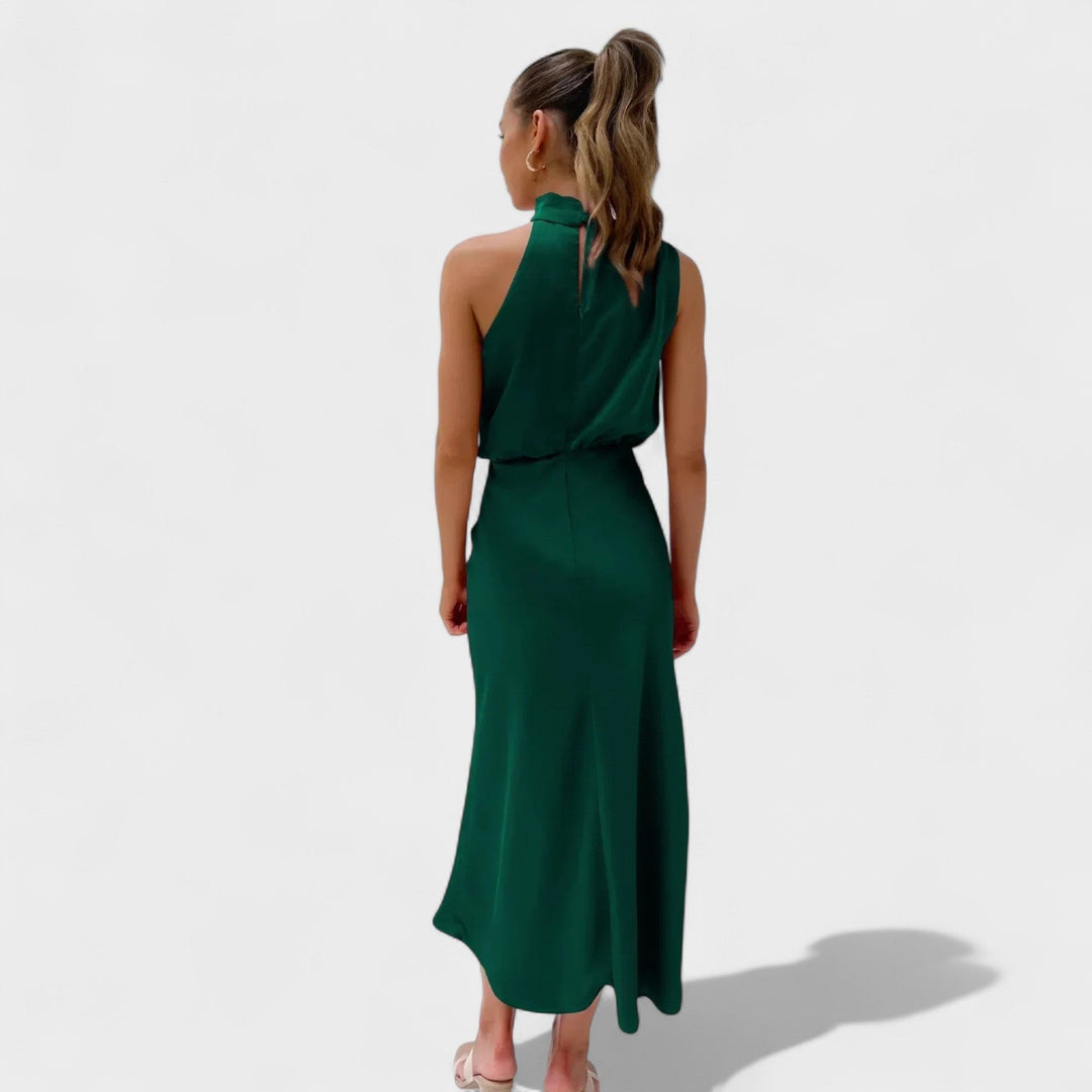 Alda - Robe Élégante en Satin