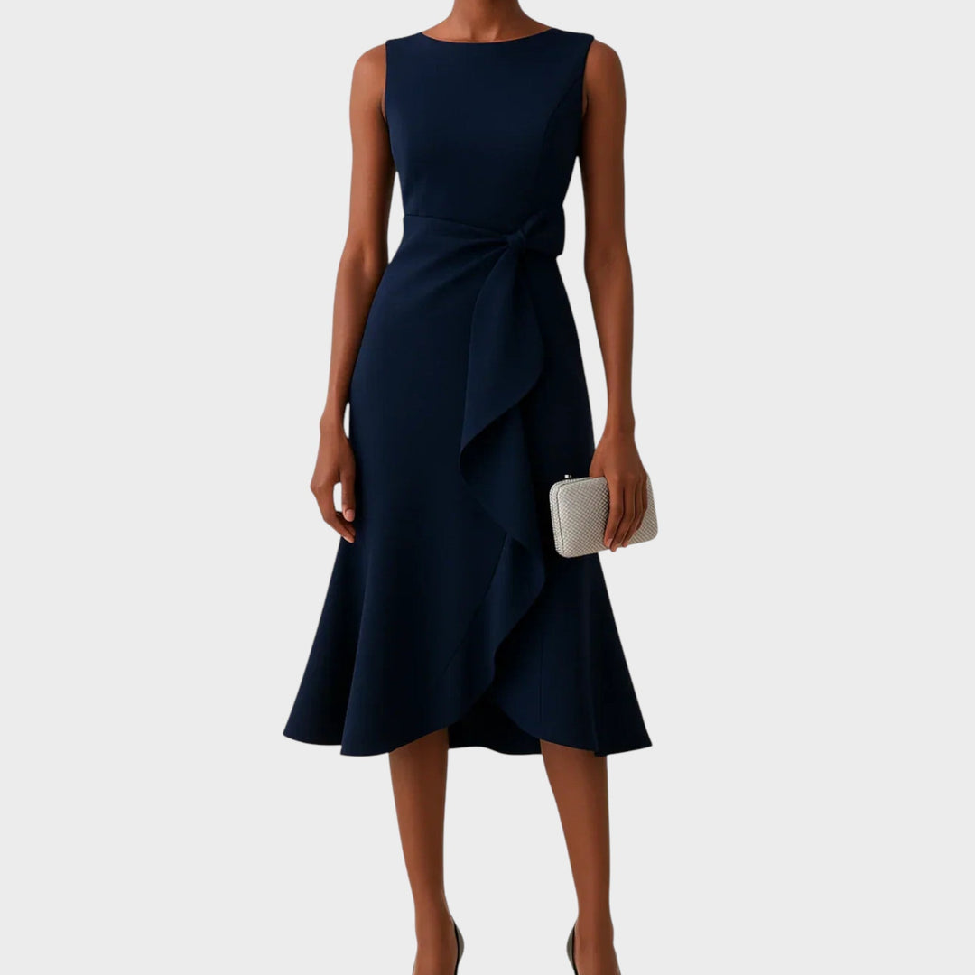 Antonija – Robe de soirée élégante avec détail nœud