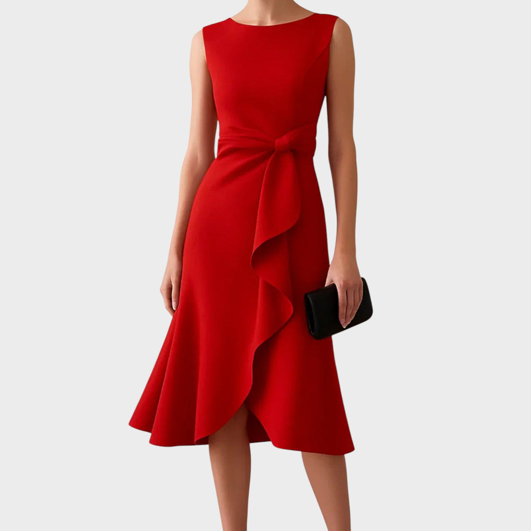Antonija – Robe de soirée élégante avec détail nœud