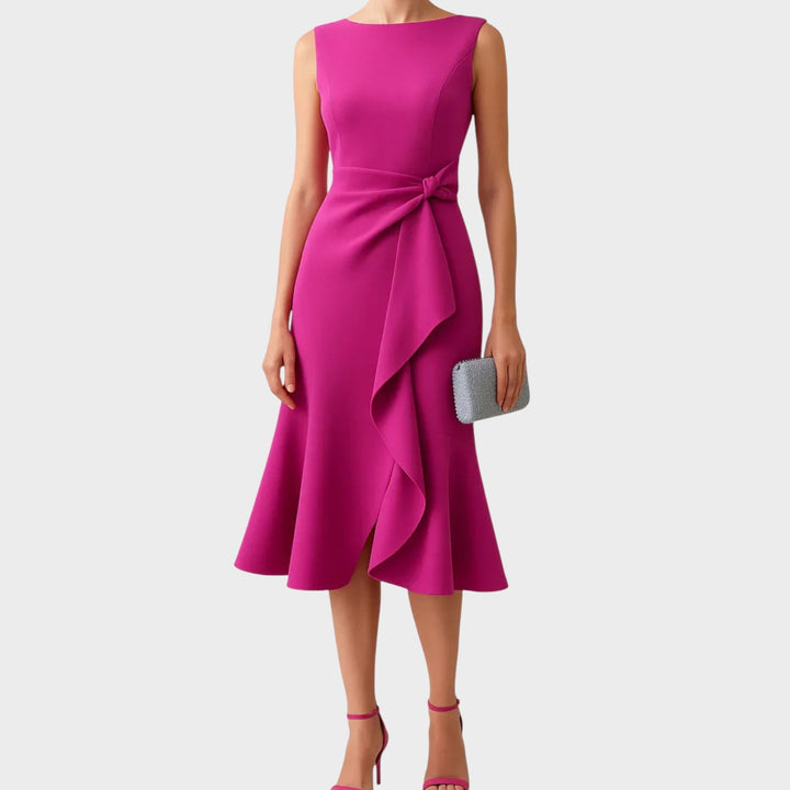 Antonija – Robe de soirée élégante avec détail nœud