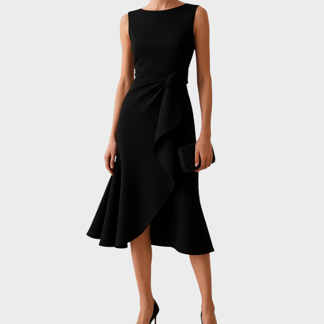 Antonija – Robe de soirée élégante avec détail nœud