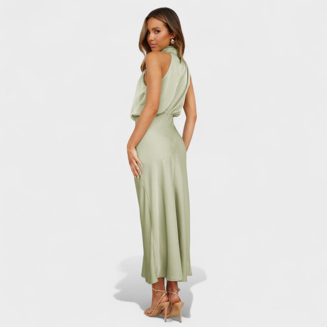 Alda - Robe Élégante en Satin