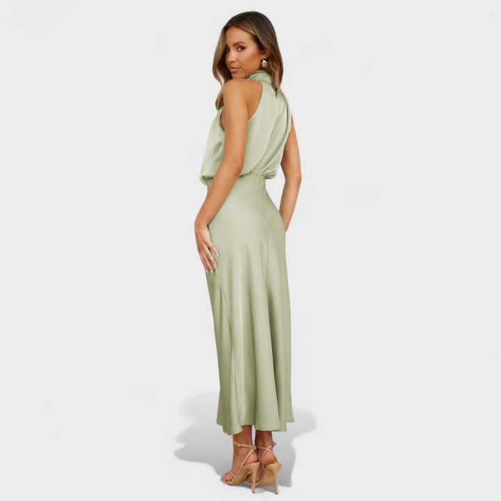 Alda - Robe Élégante en Satin