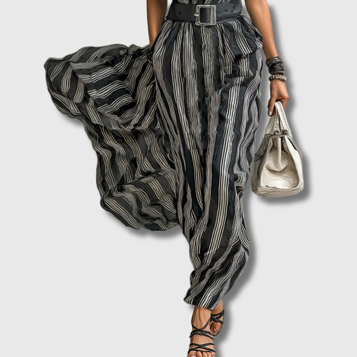 Sanja – Élégant maxi robe en chiffon
