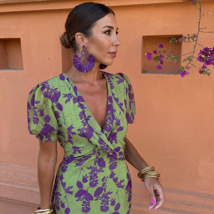 Ani – Robe élégante avec de grandes manches bouffantes