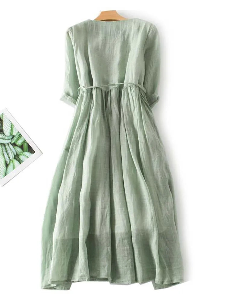 Robe Longue Minimaliste