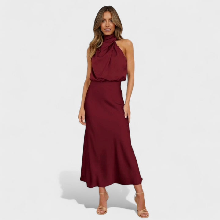 Alda - Robe Élégante en Satin
