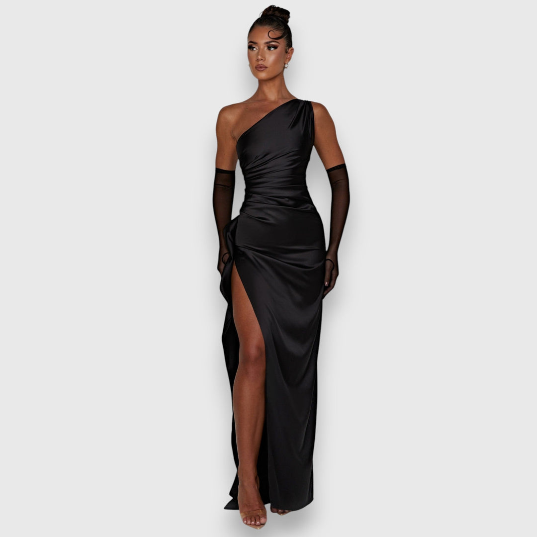 Sienna – Robe Maxi à Épaules Nues