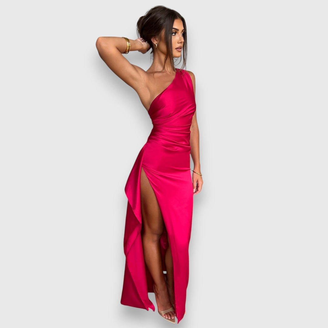 Sienna – Robe Maxi à Épaules Nues