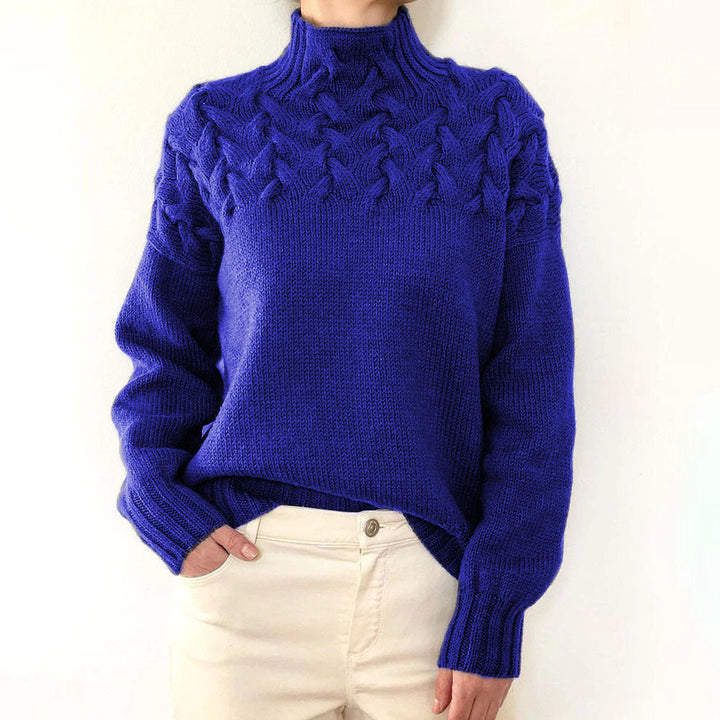 Elena | Pull Col Montant Chaud