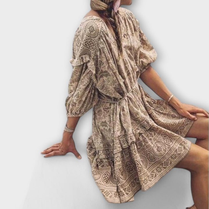 Dalila – Robe Rustique Féminine