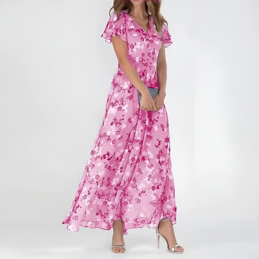 Hana - Robe maxi florale