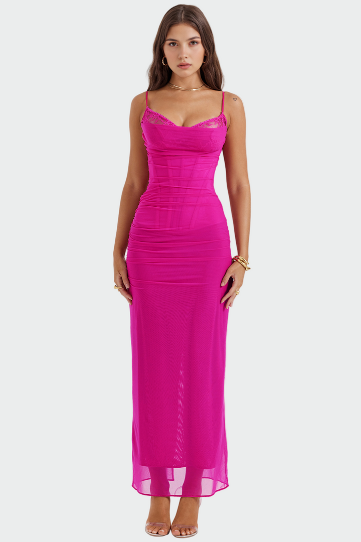 Auri | Robe longue en tulle