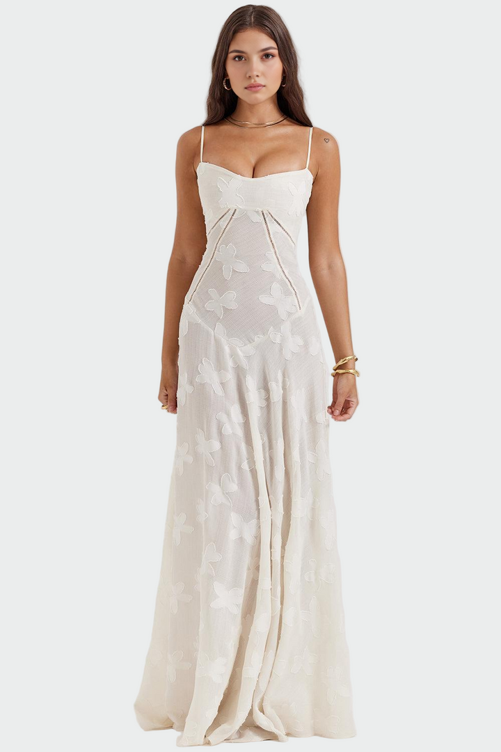 Robe Longue Fleurie
