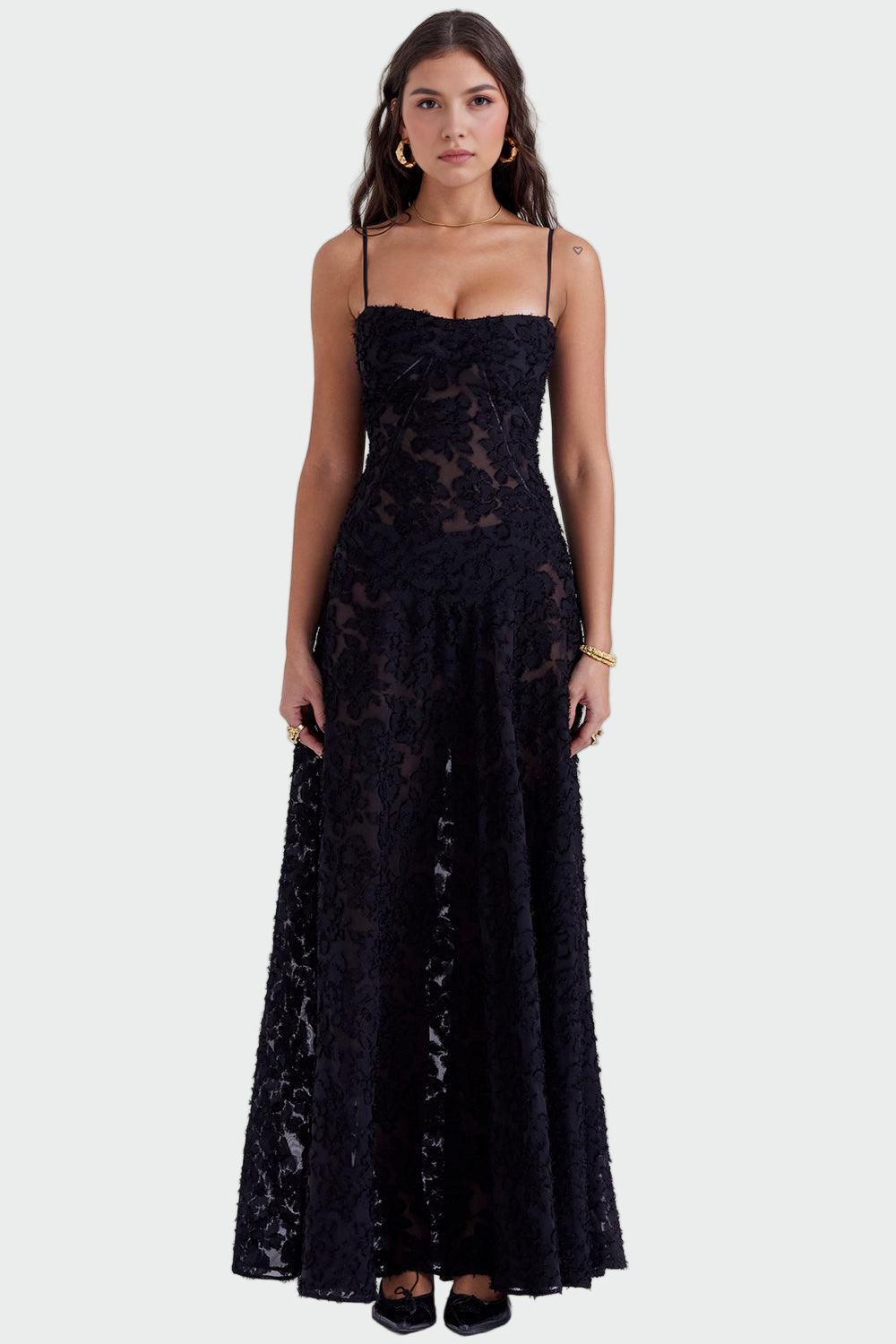 Robe Longue Fleurie