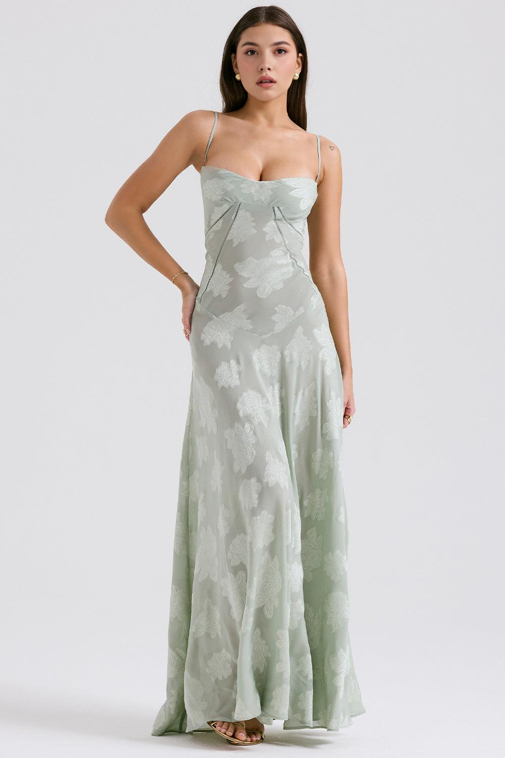 Robe Longue Fleurie