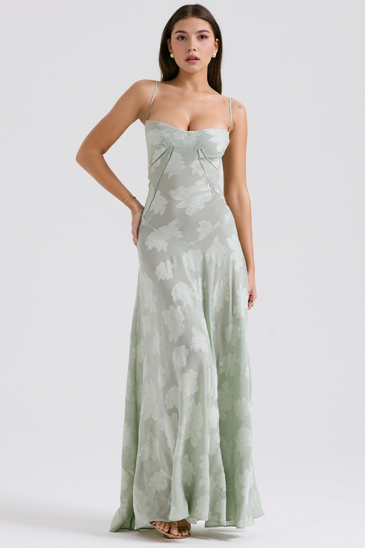 Robe Longue Fleurie