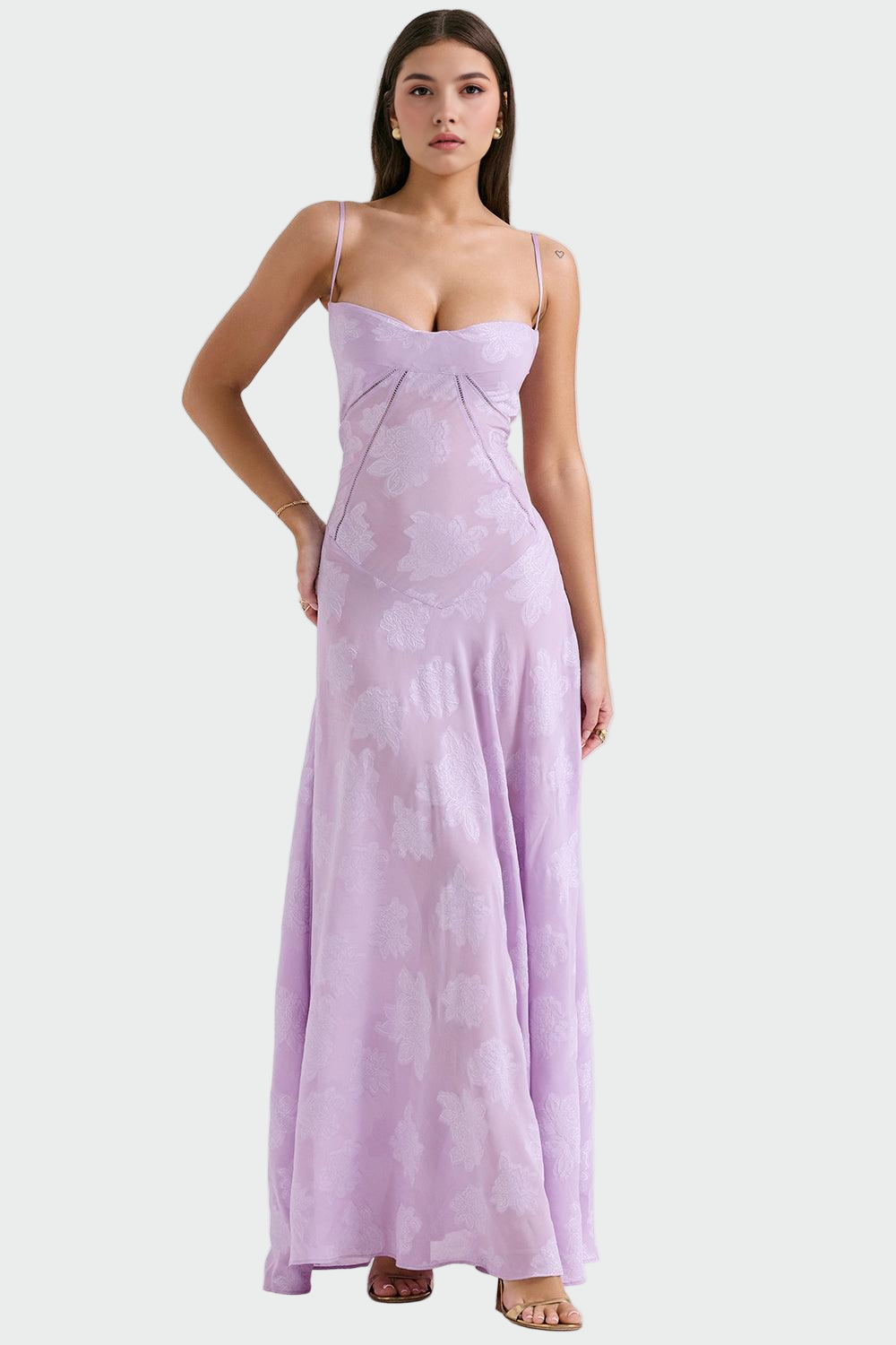 Robe Longue Fleurie