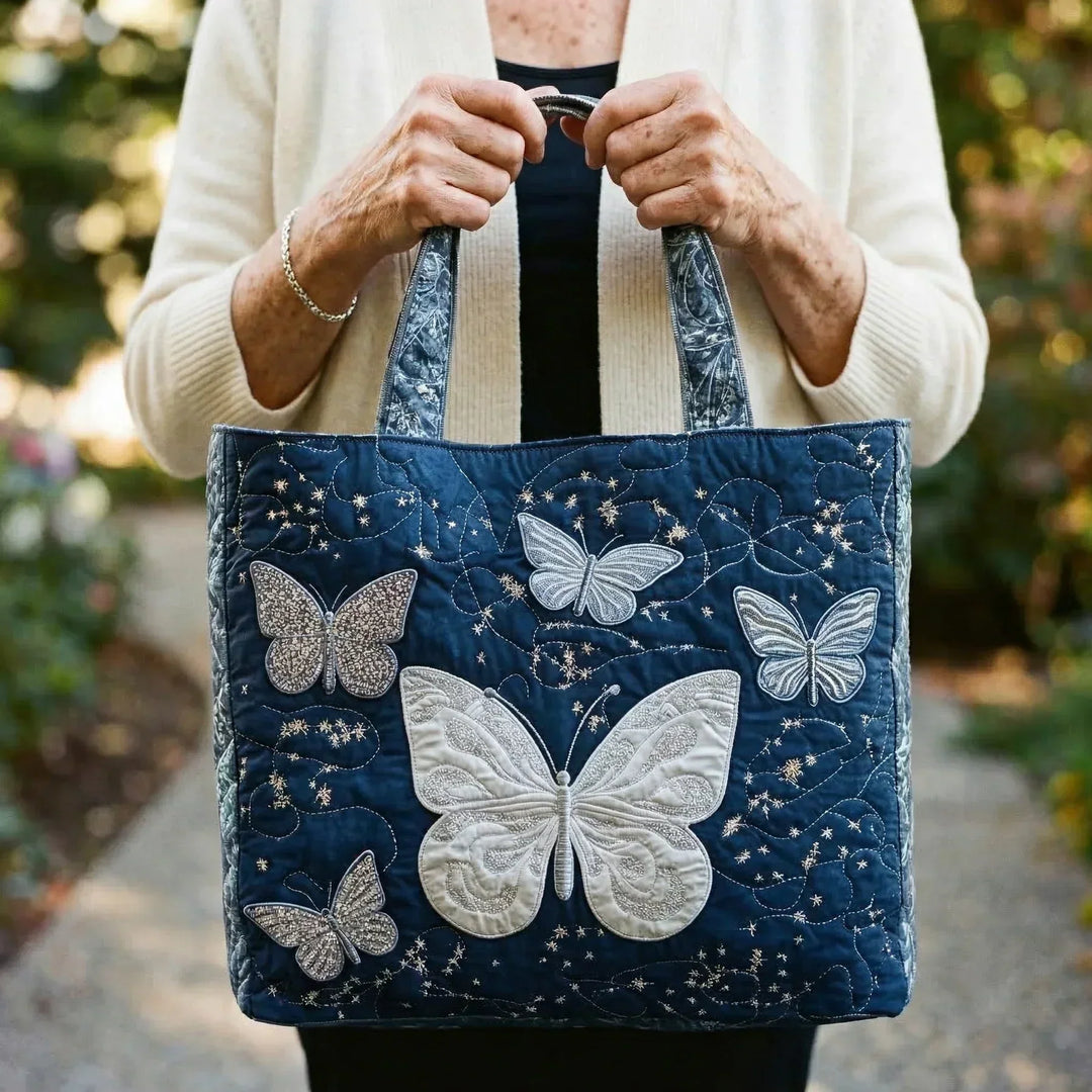 Sac Artisan - Papillon Argenté
