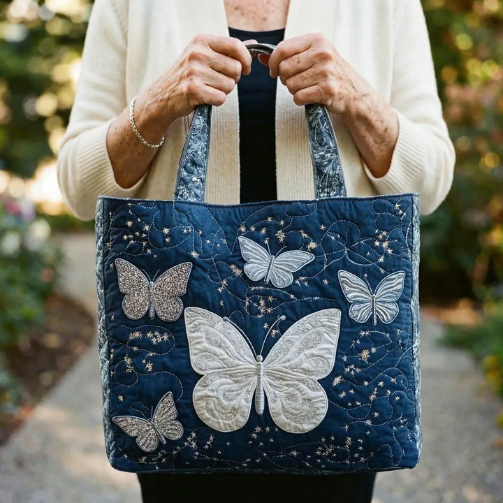 Sac Artisan - Papillon Argenté