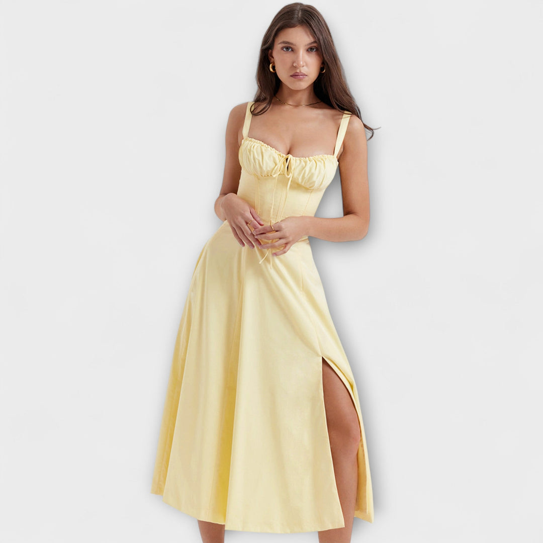 Zipporas – Robe bustier fascinante avec motif floral