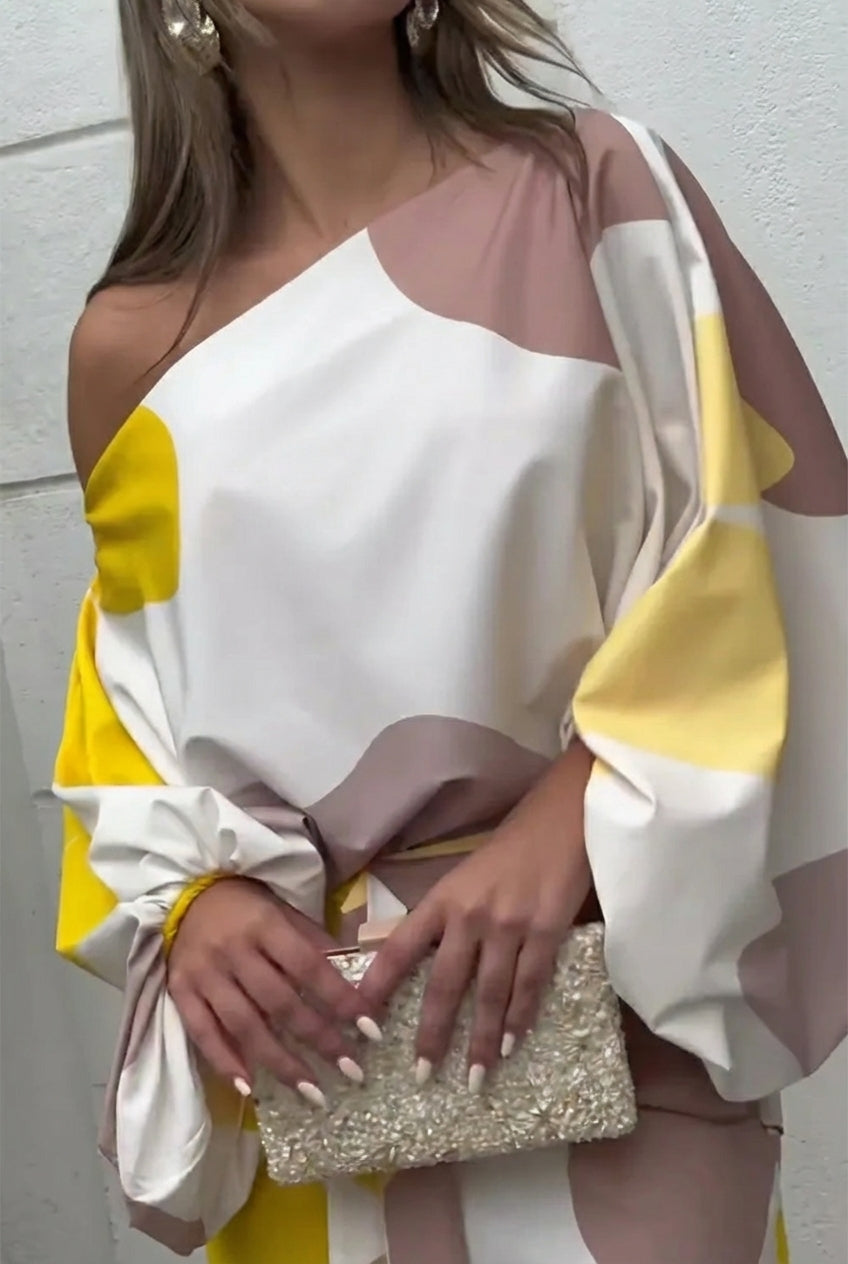 Daniela – Ensemble de luxe à deux pièces avec franges