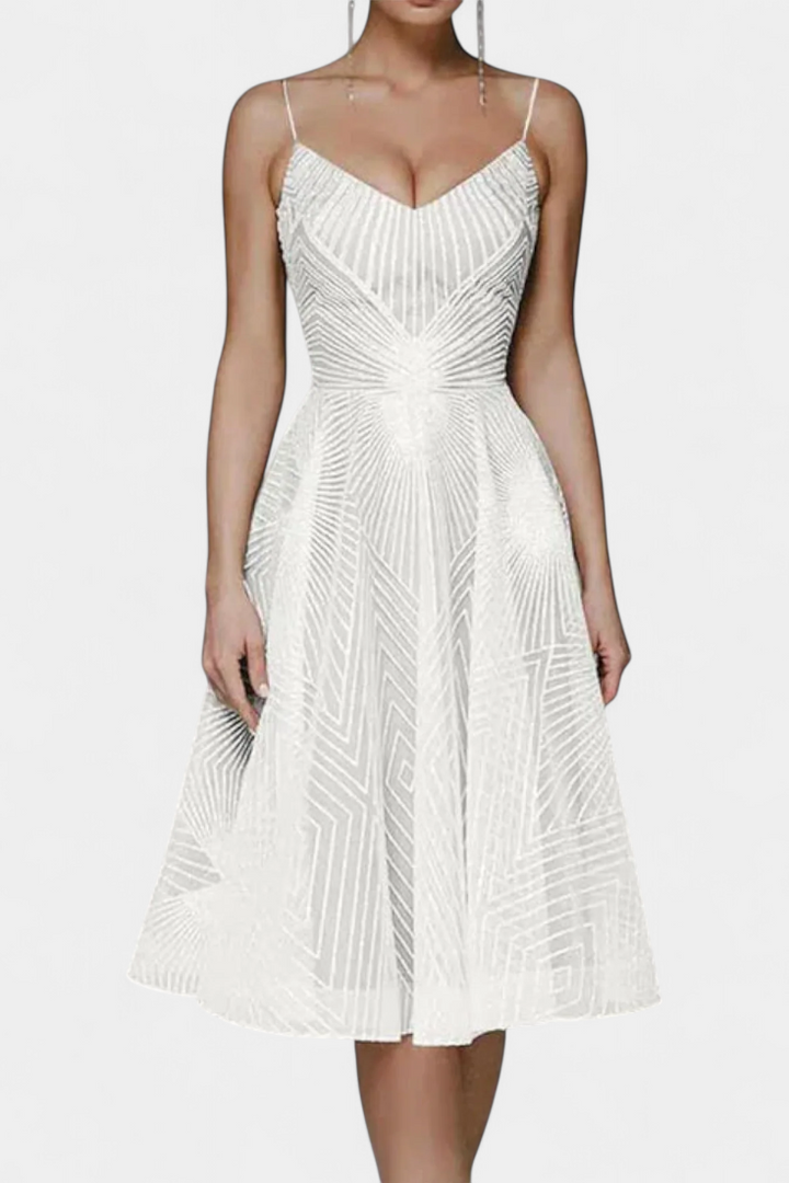 Robe longue Dragana avec broderies