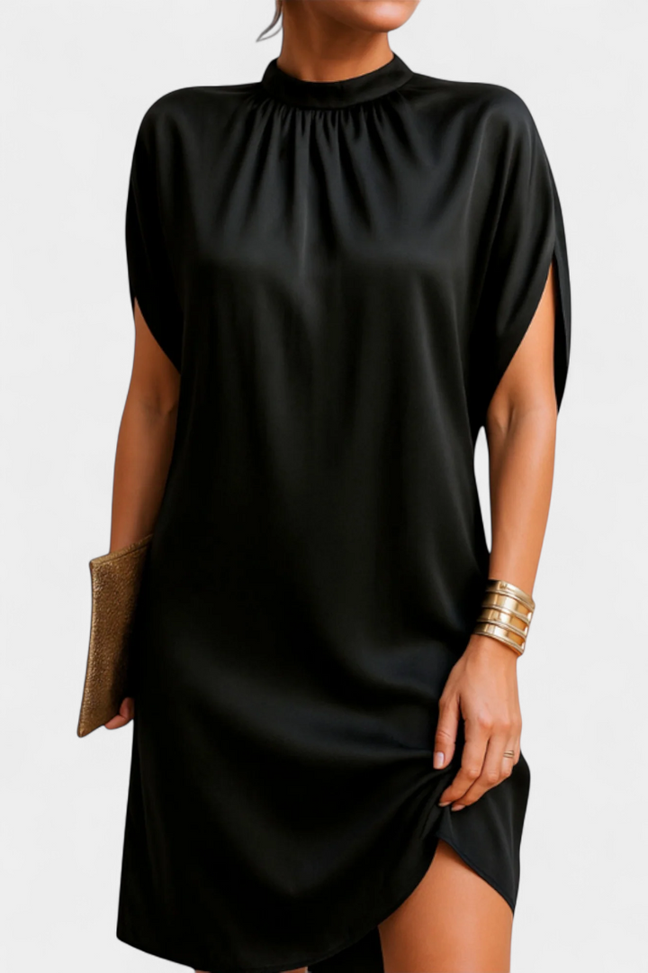 Robe Midi Ena Intemporelle avec Décolleté Rond