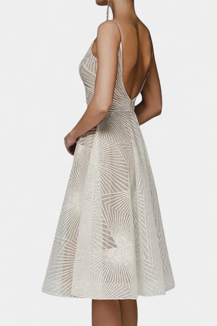Robe longue Dragana avec broderies