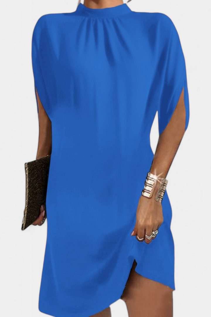 Robe Midi Ena Intemporelle avec Décolleté Rond