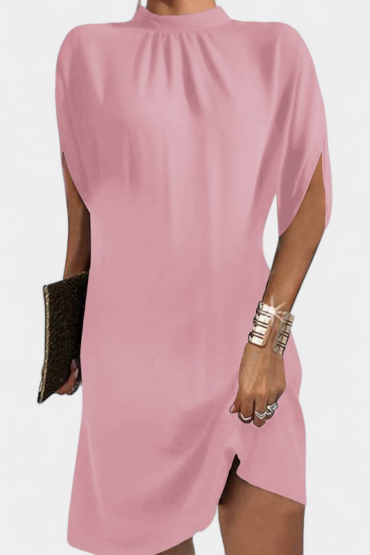 Robe Midi Ena Intemporelle avec Décolleté Rond
