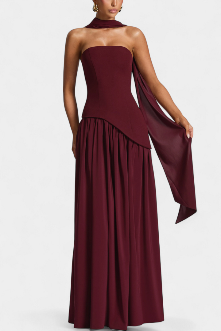 Robe Maxi Rajna Sans Manches