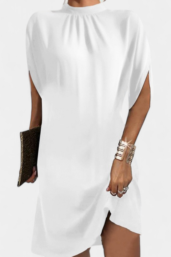 Robe Midi Ena Intemporelle avec Décolleté Rond