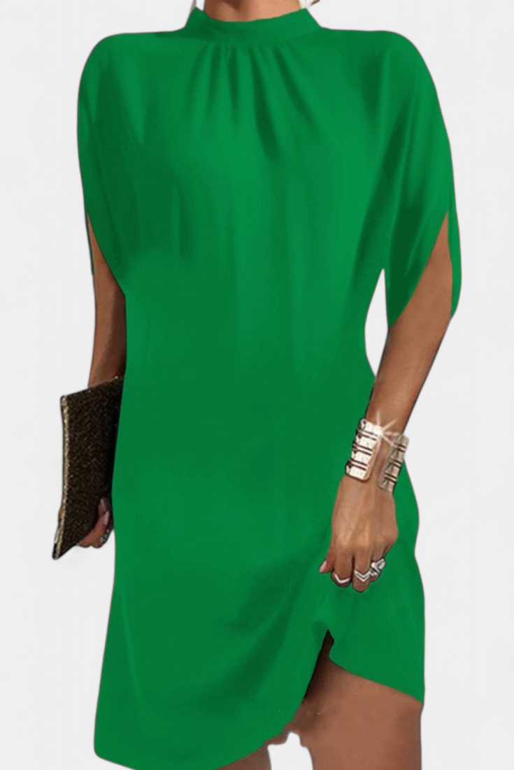 Robe Midi Ena Intemporelle avec Décolleté Rond