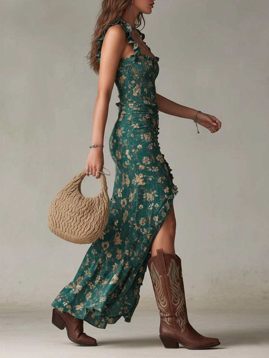 Mika – Maxi Robe Boho Rétro