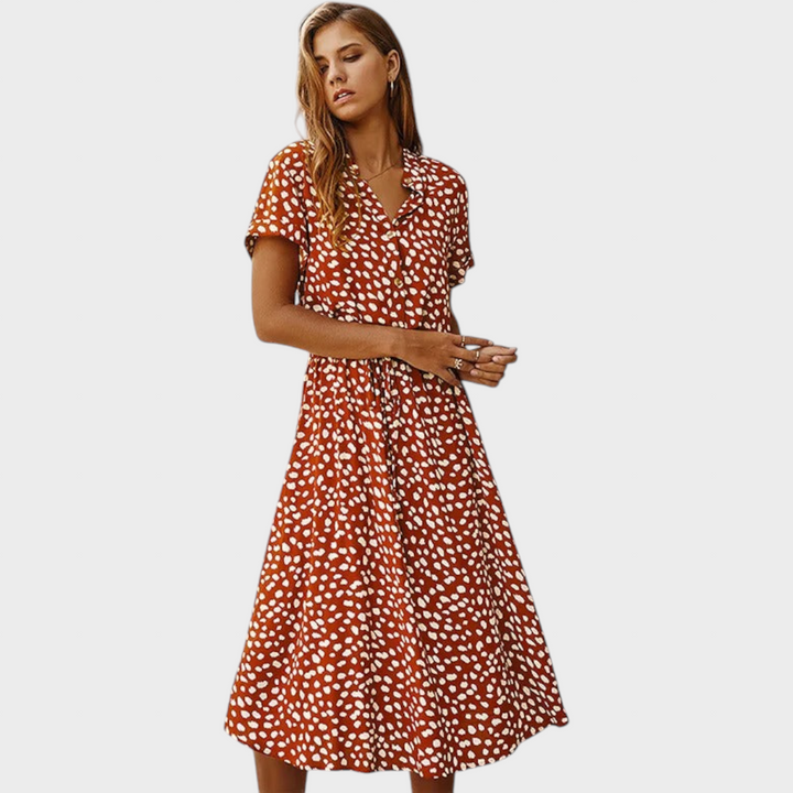 Tena - Robe d'Été Élégante Multicolore