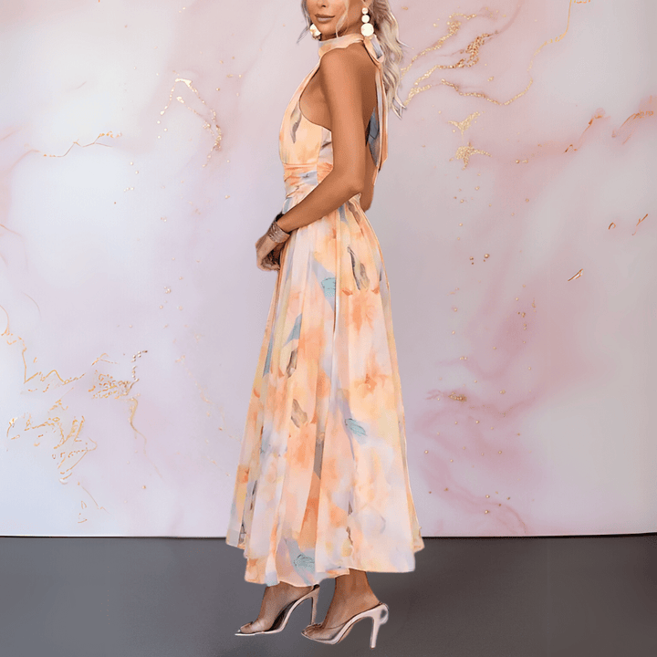 Esther - Robe aquarelle élégante