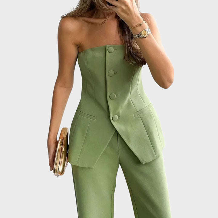 Milica - Ensemble top et pantalon pour femme