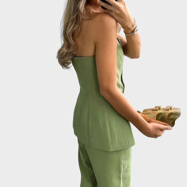Milica - Ensemble top et pantalon pour femme