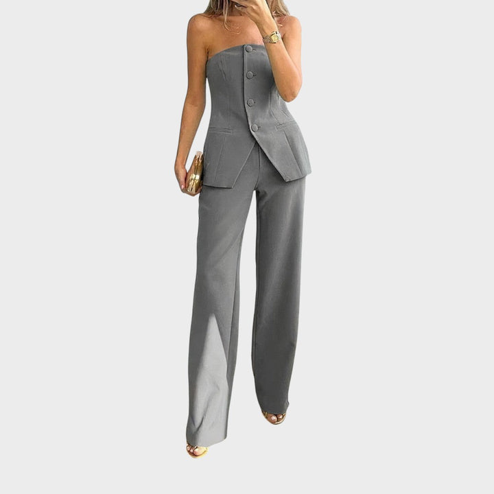 Milica - Ensemble top et pantalon pour femme